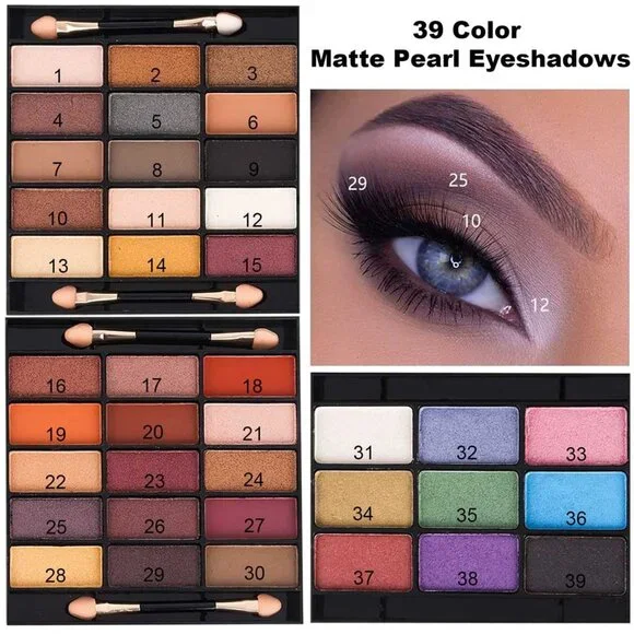 M 58 Color Professional Makeup pallet, Makeup Kit for Women Full Kit, All In One